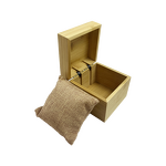 Bamboo Watch Box Manufacturer - OEM Custom Premium Square Case with Pillow