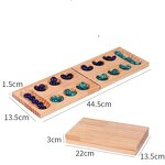 Mancala Game Manufacturer - OEM Custom Natural Pine Wood Folded