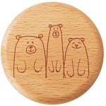 Wood Bottle Opener Manufacturer - OEM Custom Personalized Magnet Round Beer