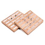 Ring Display Stand Manufacturer - OEM Custom Wood Tray Earring Organizer Holder