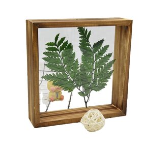 Wooden Photo Frame Manufacturer - OEM Custom 4'' Home Decorative Dried Flower
