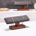 Watch Display Rack Manufacturer - OEM Custom Premium Mini Walnut Wood Bracelet