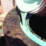 Epoxy Backing Compound Manufacturer - Two Part 10kg for Crusher Wear Metal Backing