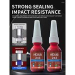 Threadlocker Supplier - 10ml 50ml Removable for Metal Nuts Bolts Loosening Prevention