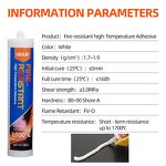 Fire Retardant Sealant Manufacturer - Factory Direct High Temperature Resistant Silicone Sealant