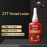 Thread Sealant Manufacturer - High Strength Red 50ml for Bolt Nut Sealing
