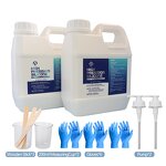 Silicone Rubber Mold Kit Supplier - 64OZ Super Elastic Liquid Casting Resins for Candle Soap