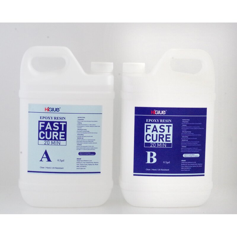 Epoxy Resin Kit Factory - Two Component 1 Gallon Fast Cure UV Resistant Self Leveling