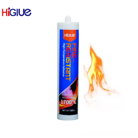 High Temperature Silicone Sealant Factory - 1700℃ Fire-resistant White Neutral for Fireplaces