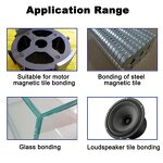 Structural Adhesive Manufacturer - 326 Light Yellow Fast Curing for Metal Glass Bonding