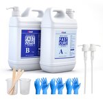 Epoxy Resin Kit Factory - Two Component 1 Gallon Fast Cure UV Resistant Self Leveling