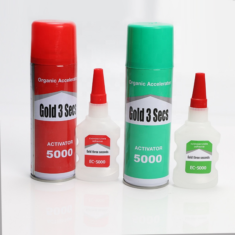 MDF Kit Super Glue Factory - Adhesive With Activator Accelerator for Wood
