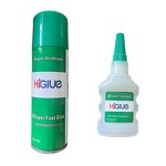 MDF Kit Super Glue Supplier - Safety Environmental Low Odor Spray Activator Instant Adhesive