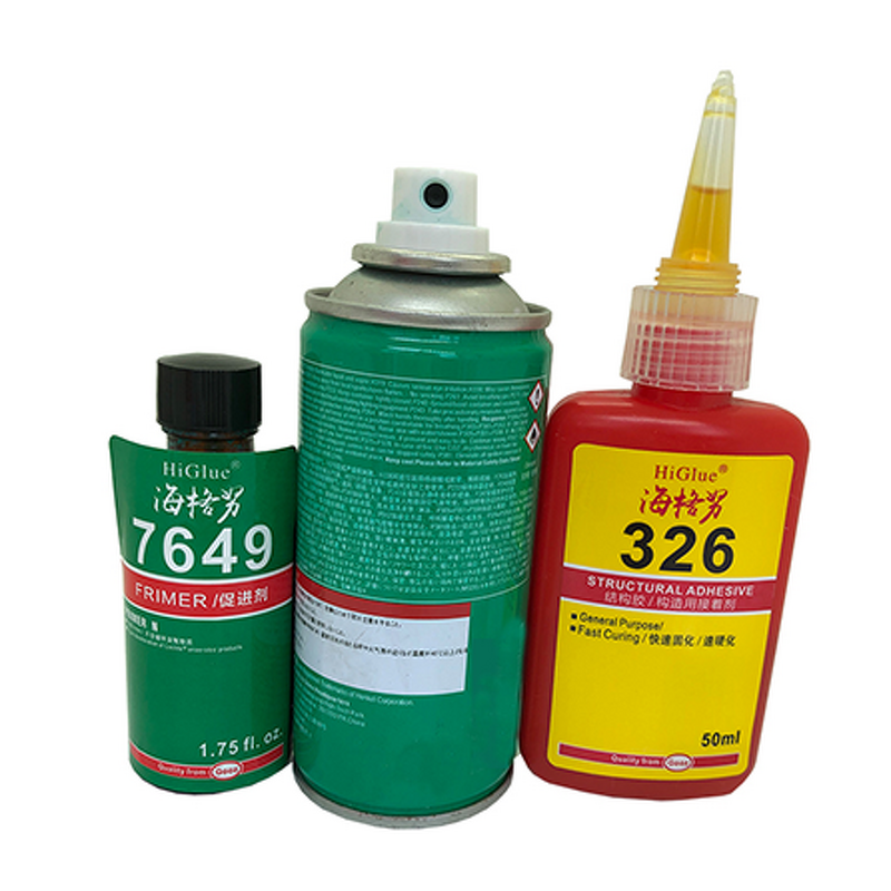 Structural Adhesive Manufacturer - 326 for Metal and Glass Bonding Light Yellow Liquid