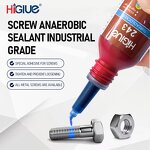 Anaerobic Threadlocker Manufacturer - Blue 10ml 50ml Oil Resistance Medium Strength