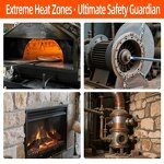 Fire Retardant Sealant Wholesale - High-Temperature 300ml Fire Stop Silicone Glue White