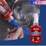 Anaerobic Threadlocker Manufacturer - Blue 10ml 50ml Oil Resistance Medium Strength