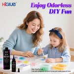 UV Resin Factory - Crystal Clear Hard 16oz Bubble-free for Art Pendant Press Flower DIY