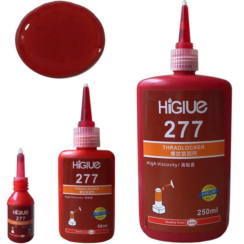 Thread Sealant Manufacturer - High Strength Red 50ml for Bolt Nut Sealing