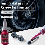 Thread Locking Sealant Manufacturer - Red Low Viscosity Vibration Resistant for M36 Below