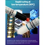 Low Temp Curing Adhesive Supplier - HG-529 70-90℃ for Heat-Sensitive PCB Bonding