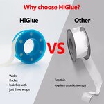 PTFE Tape Supplier - 3 Turns Never Leak for Steam Refrigeration Heating Pipelines