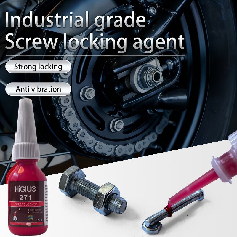 High Strength Thread Locker Factory - Red 271 50ml High Temperature Resistant Anaerobic