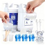 Epoxy Resin Wholesale - Crystal Clear 500g 1kg for Coating Casting Jewelry Keychains