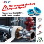 PTFE Thread Seal Tape Factory - High Temperature 10m for Water Gas Plumbing Applications