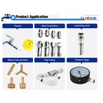 PTFE Tape Manufacturer - 3 Turns High Pressure 300KG for Pipe Pump Valve Sealing Gas Water