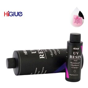 UV Curing Resin OEM Factory - 16oz Hard Transparent Bubble-free for DIY Jewelry 100g 1000g