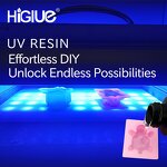 UV Resin Supplier - Transparent Low Odor Fast Curing for Jewelry Making DIY Crafts