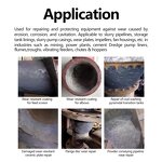 High Temperature Epoxy Supplier - Ceramic Bead Filled 9313 10kg for Flumes Troughs Elbows