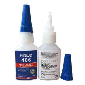 Instant Adhesive Manufacturer - HiGlue 401 406 480 for Wood Paper Leather Fabric Diverse Materials