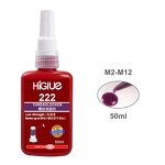 Thread Locker Supplier - Removable Purple Low Strength 222 Screw Locking