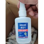 Instant Adhesive Manufacturer - HiGlue 401 406 480 for Wood Paper Leather Fabric Diverse Materials