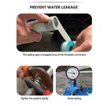 PTFE Tape Supplier - For Steam Refrigeration Heating Pipelines Oil-containing Pipe Sealing