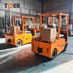Airport Tow Tractor Manufacturer - TDER Aviation Atb 10t Luggage 10 Ton