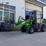 Wheel Loader Manufacturer - TDER Compact Zl08 800kg-3 Ton Mini Loader