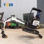 Excavator Manufacturer - TDER TCE20 New CE EPA 2 Ton Agricultural
