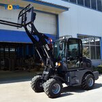 Wheel Loader Manufacturer - TDER Compact Zl08 800kg-3 Ton Mini Loader