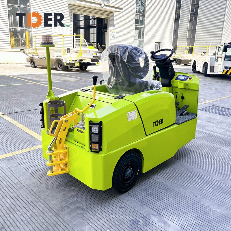 Aircraft Tow Tractor Manufacturer - TDER Electric Battery Mini Small 0.6