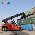 Container Handler Manufacturer - TDER Lift Truck 45 Ton Reach Stacker