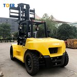 Forklift Manufacturer - TDER Big 10 Ton diesel with Hydraulic Transmission