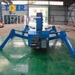 Spider Crane Manufacturer - TDER 2025 3 Ton Crawler Mini for Sale