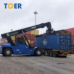 Reach Stacker Manufacturer - TDER 45 Ton Port Container Stacking Forklift