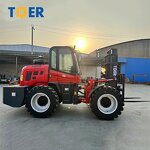 Rough Terrain Forklift Manufacturer - TDER 4wd 4x4 2.5-5 Ton Off-road