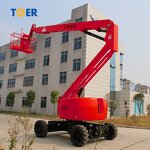 Boom Lift Manufacturer - TDER 14-38m Diesel Power Articulated Cherry