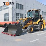 Backhoe Loader Manufacturer - TDER New EPA Euro5 Engine 3cx 2.5 Ton