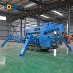 Crawler Crane Manufacturer - TDER Small Construction 3-8 Ton Mini Spider